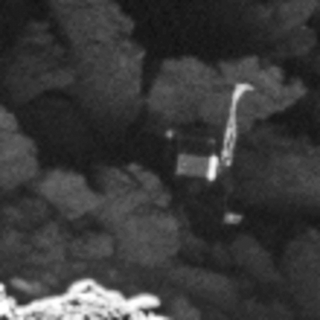 Illustration for article titled How Scientists Found the Tiny Philae Lander On a Giant Comet